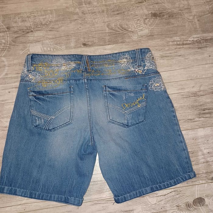 Desigual spodenki krótkie jeans oryginalne ideał dla M/L