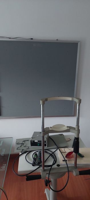 TesCortina de Hess.Teste de observação oftalmologico