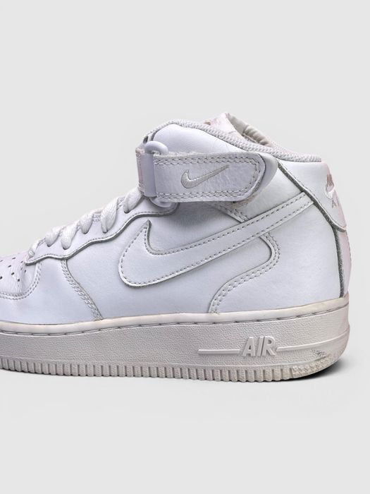 Buty Sportowe Nike Air Force 1 Mid Biały Rozmiar 36.5