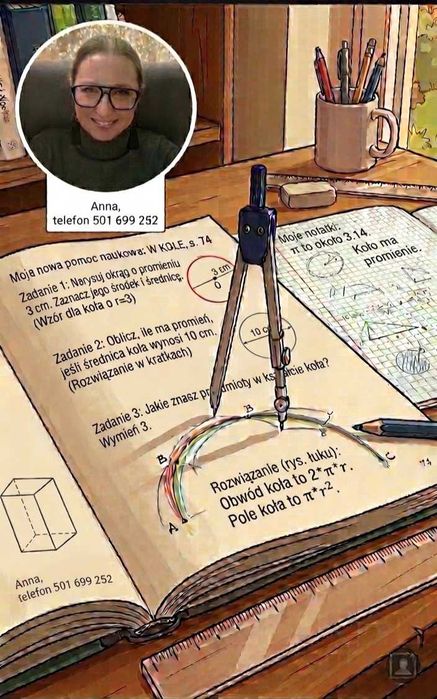 Korepetycje z matematyki szkoła podstawowa & Egzamin 8-klasisty. Chodzież