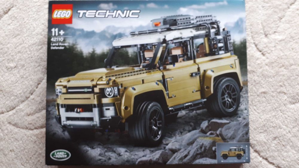 Lego Technic 42114 Wozidło Volvo 6x6 i 42110 Land Rover PUSTE KARTONY