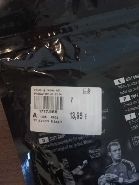 Luvas para futebol (tamanho 7) | Adidas