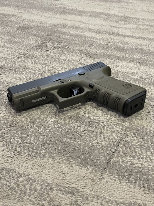 PISTOLA GLOCK 23 OD GREEN GAS BLOWBACK AIRSOFT (ENVIO GRATIS)