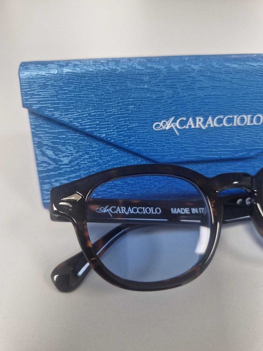 Óculos Sol Caracciolo - Castanhos lentes azuis