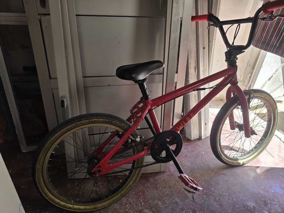 Bicicleta algum tempo parada