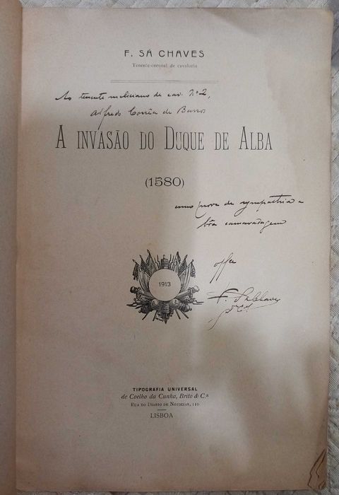 Livro antigo - A Invasão do Duque de Alba - portes incluídos