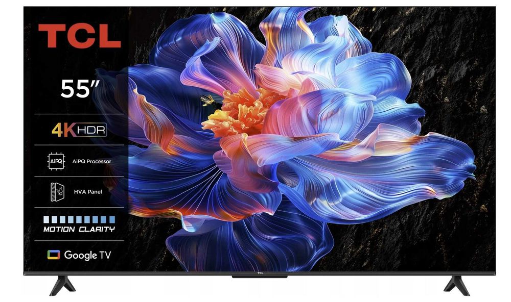 Telewizor LED TCL 55P6K 55'' UHD 4K Smart TV- Google TV