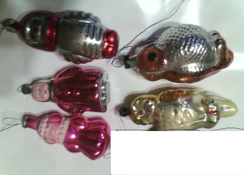 Елочные игрушки СССР.