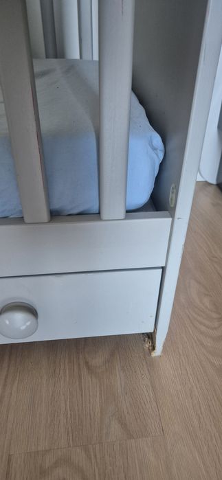 Oddam łóżeczko Ikea z szufladami