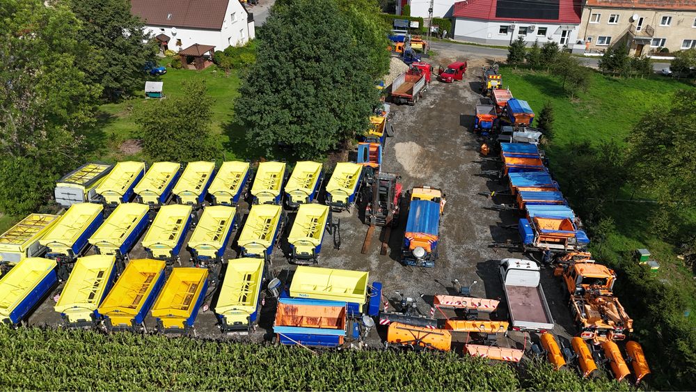 Piaskarka solarka Schmidt Stratos B60 6m3 9350L solanki Taśma! Combi Soliq 2019 hakowiec CAN hakowiec RoRo
