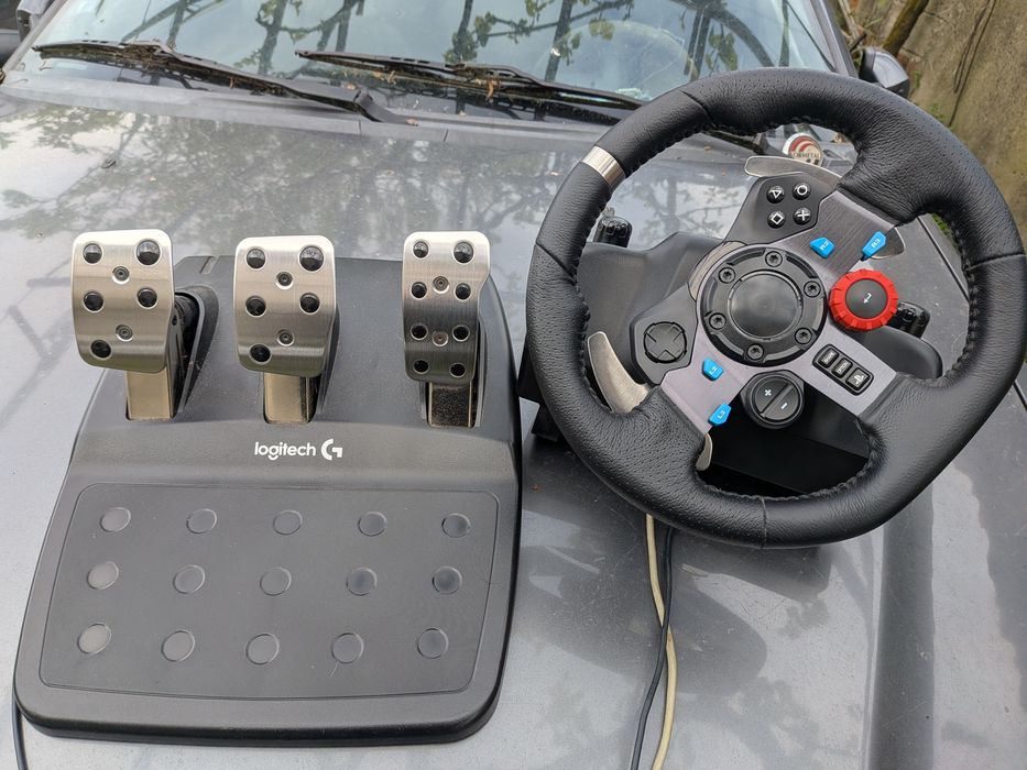 Logitech g29 com caixa de velocidades