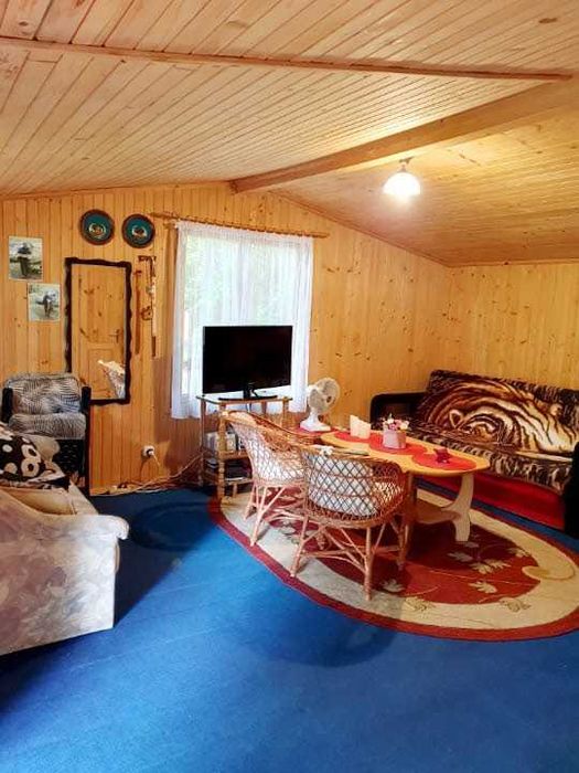 Domek na wynajem nad jeziorem Junno [Kamienicki Młyn]