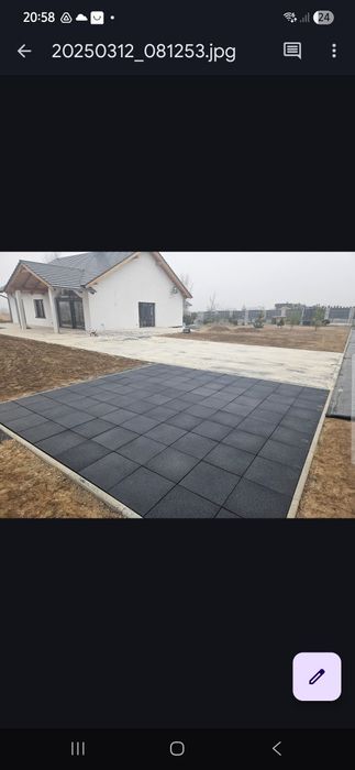 Brukarz / układanie kostki / usługi brukarskie / prce ziemne