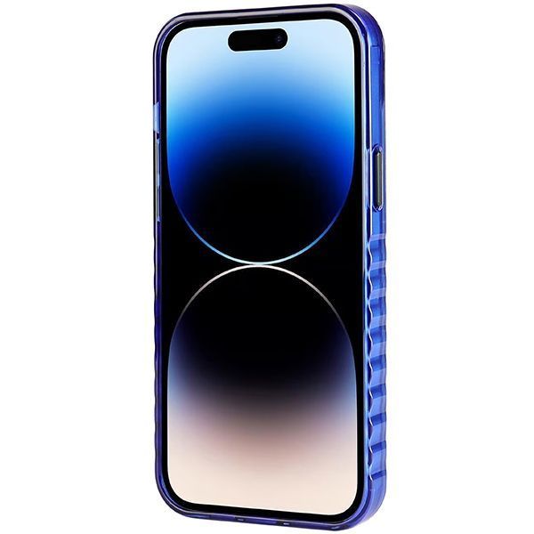 Audi IML MagSafe Case iPhone 14 Pro Max 6.7" niebieski/navy blue hard