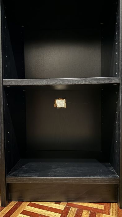 Estante BILLY  preto efeito carvalho