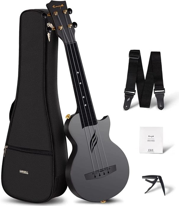 Якісне фірмове Укулеле концертне Enya Nova U/BK