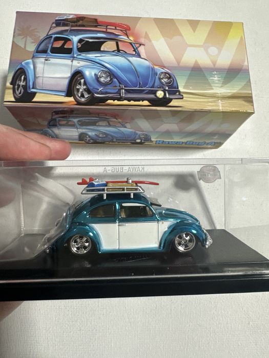 Hot wheels RLC kawa bug a vw garbus beetle numerowany niski numer