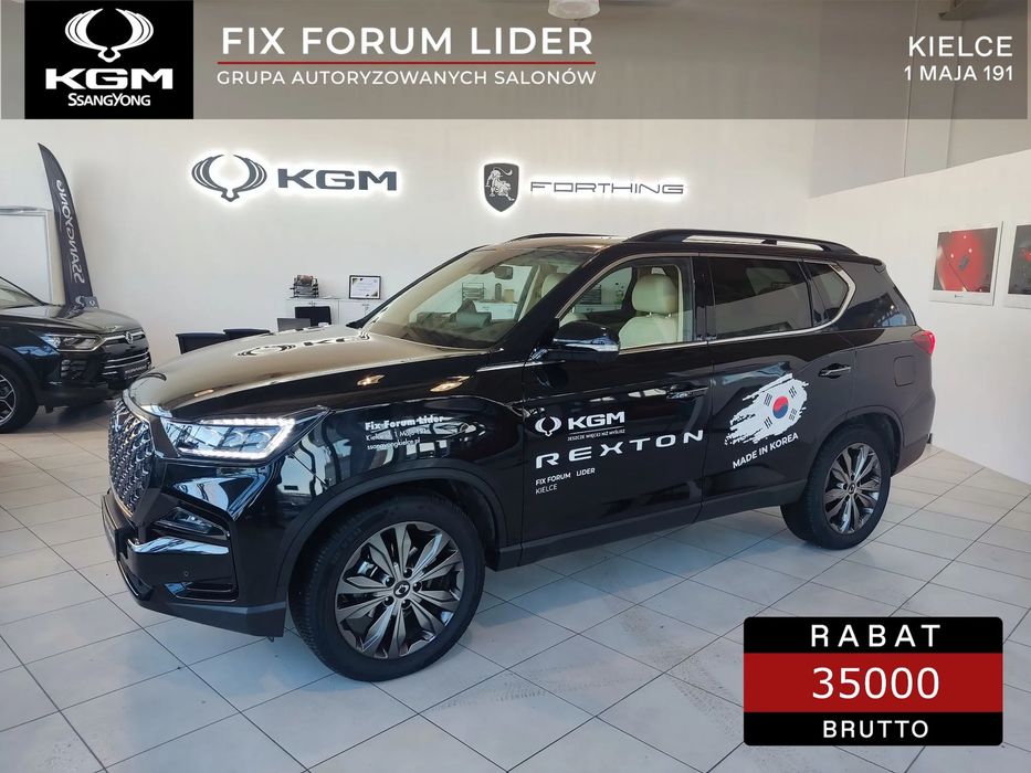 SsangYong/KGM Rexton KGM Rexton Black Edition, podemonstracyjny, mały przebieg!