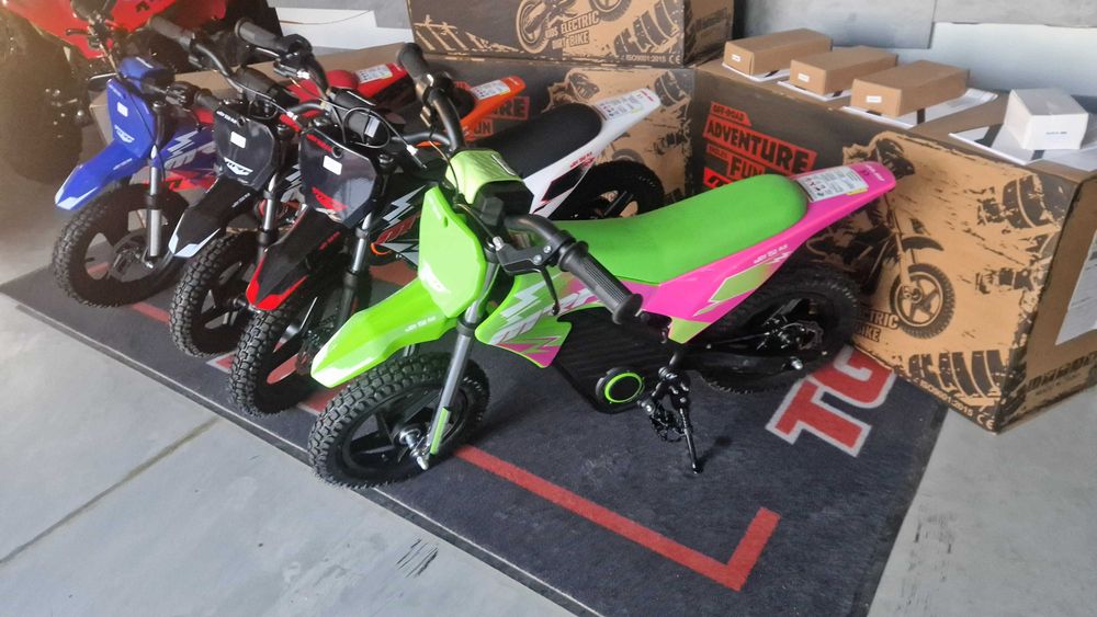 MRF eJOY Pit Bike motorek elektryczny cross quad zabawka nowy 350W