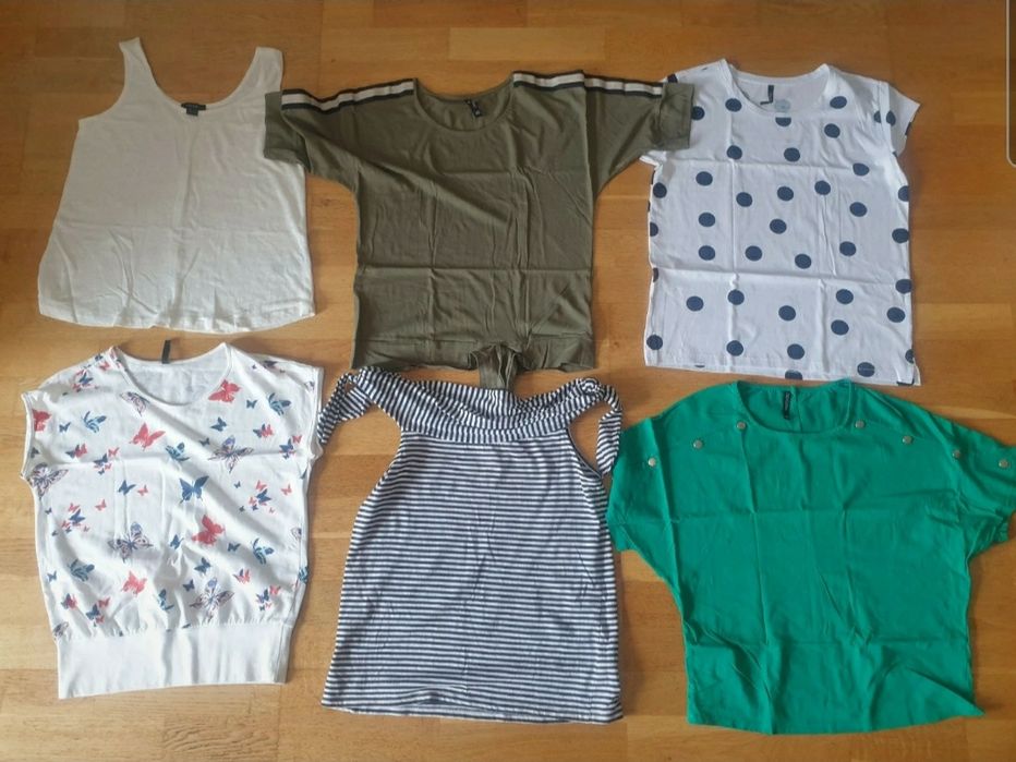 17 szt ubrań damskich - nowe lub kilka razy założone