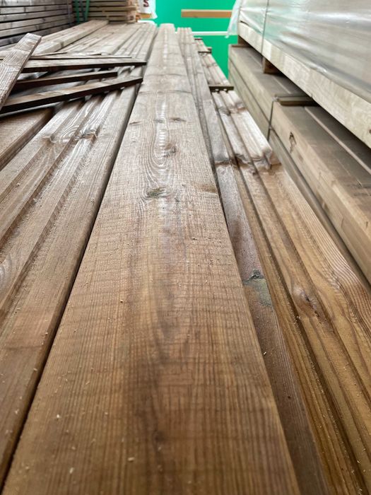 Deska tarasowa 28x120 sosna impregnowana ciśnieniowo