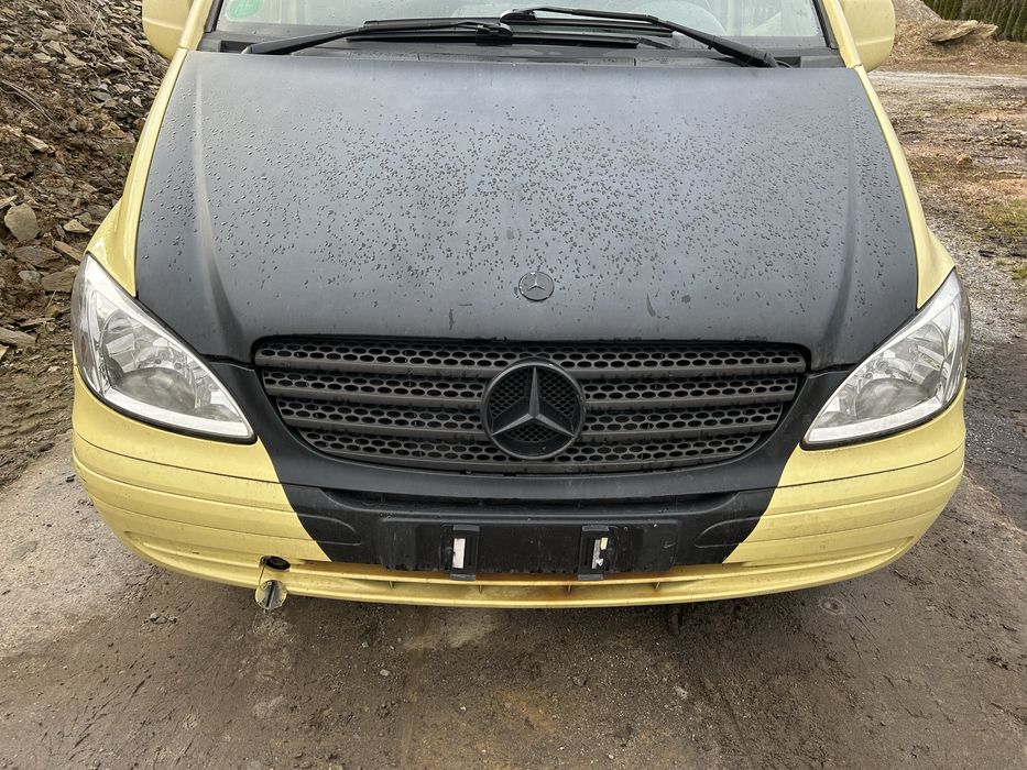 mercedes VITO 639 VIANO kompletny przod