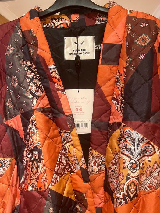 Naoko kimonowa pikowana patchworkowa