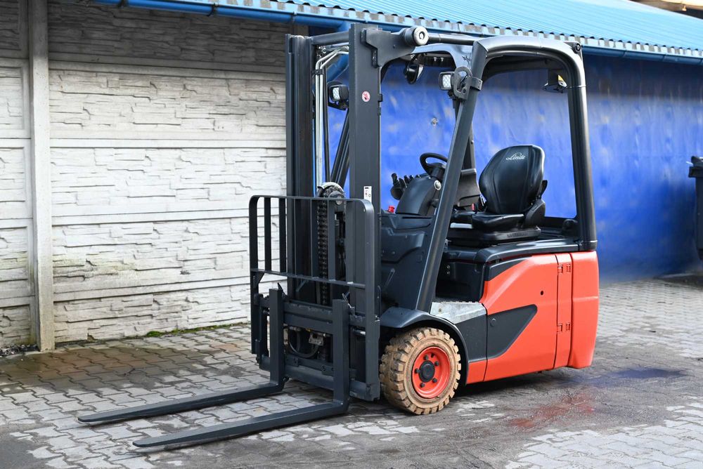 Wózek widłowy Linde E14-02 Duplex 272 cm 2018 rok 3730 mth FHP 444