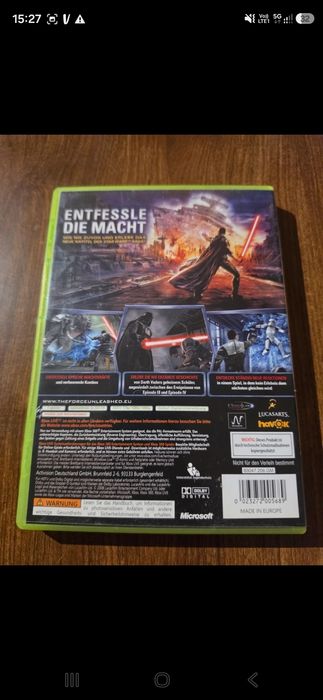 Star Wars force unleashed Xbox 360