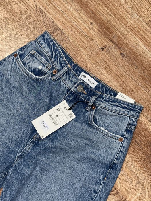 Джинси Zara mom fit 38 розмір
