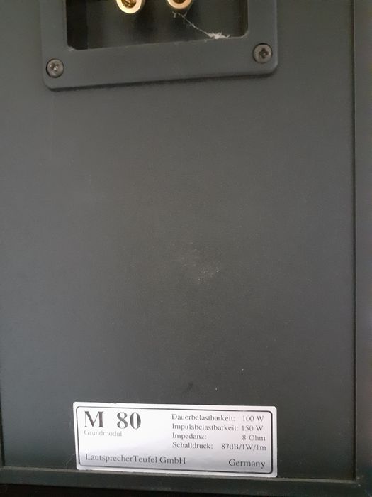 TEUFEL M300 kultowy zestaw kolumn do kina domowego Made in Germany