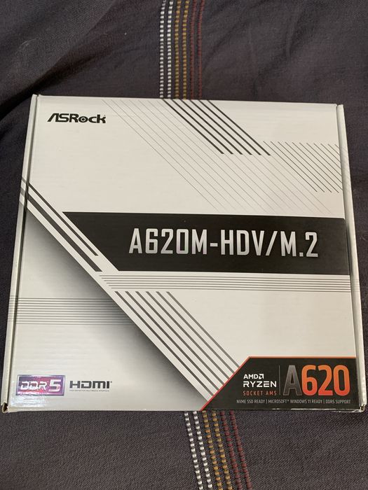 Asrock A620M-HD V/M.2 AM5