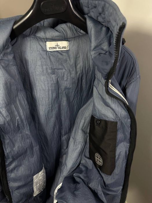 Stone island garment dyed crinkle reps ny  куртка вживана