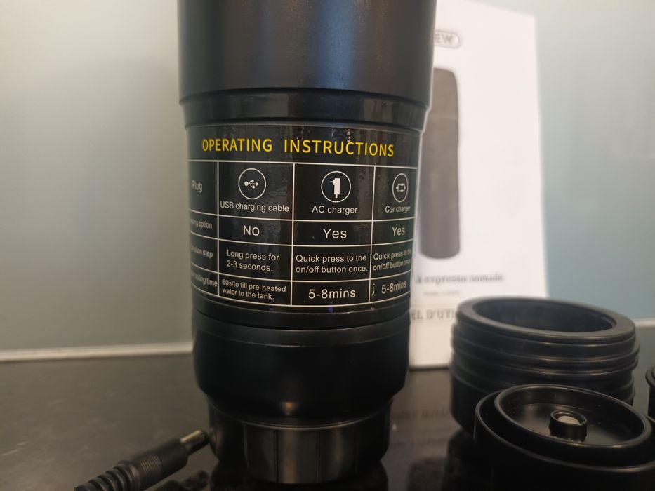 Máquina de Café Expresso Portátil 12V para Peças