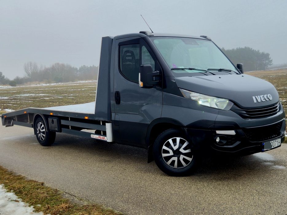 Iveco 35s18 3.0 180KM_Polmar_Fabryczna autolaweta_Po serwisie_Salon PL