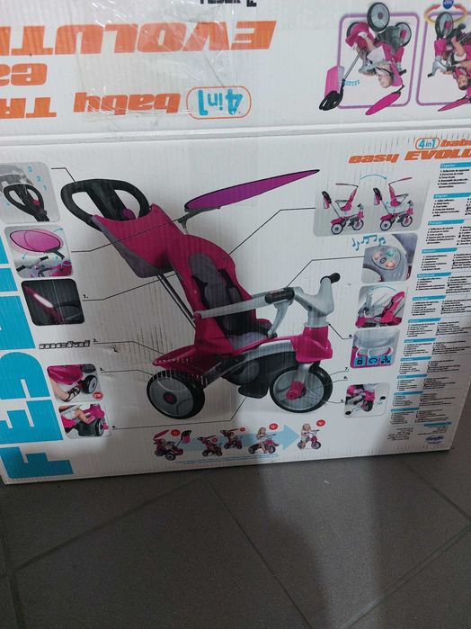 Triciclo evolutivo 4 em 1