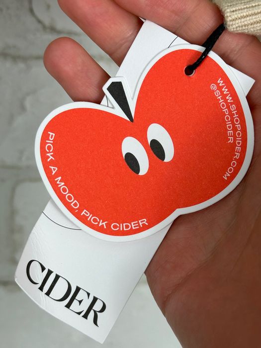 Sweter Cider z motywem kampera i gór