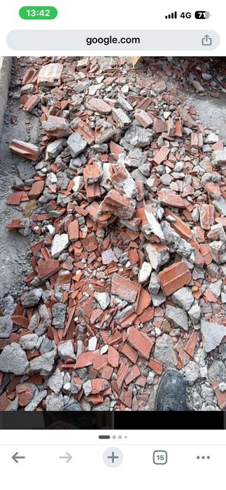 Sob orçamento de entulho