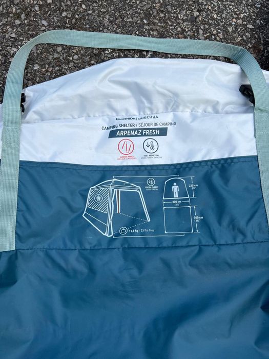 Namiot przedsionek do przyczepy