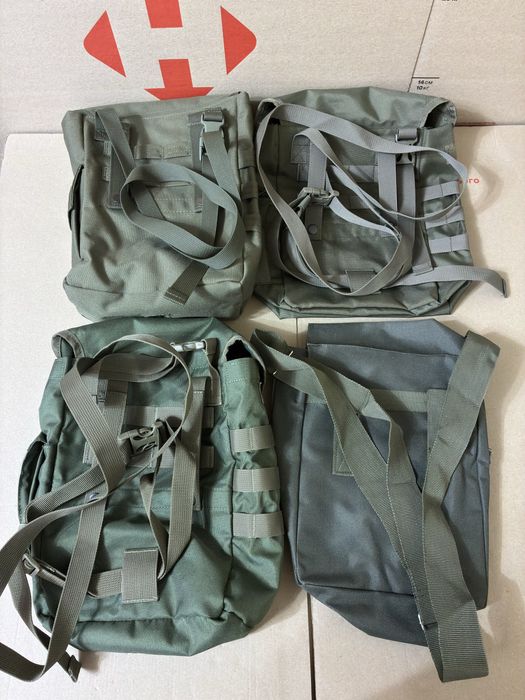 Сумка підсумок для протигаза Кордура Molle-Lok сухарка койот олива NBC