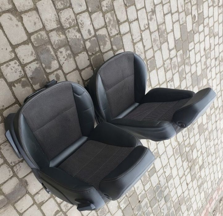 fotele+tylna kanapa boczki astra h gtc półskóra