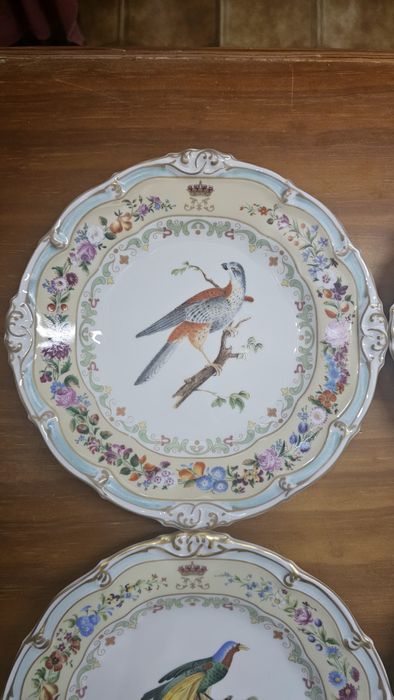 Coleção pratos L'Heure Royale - Rainha D. Maria II