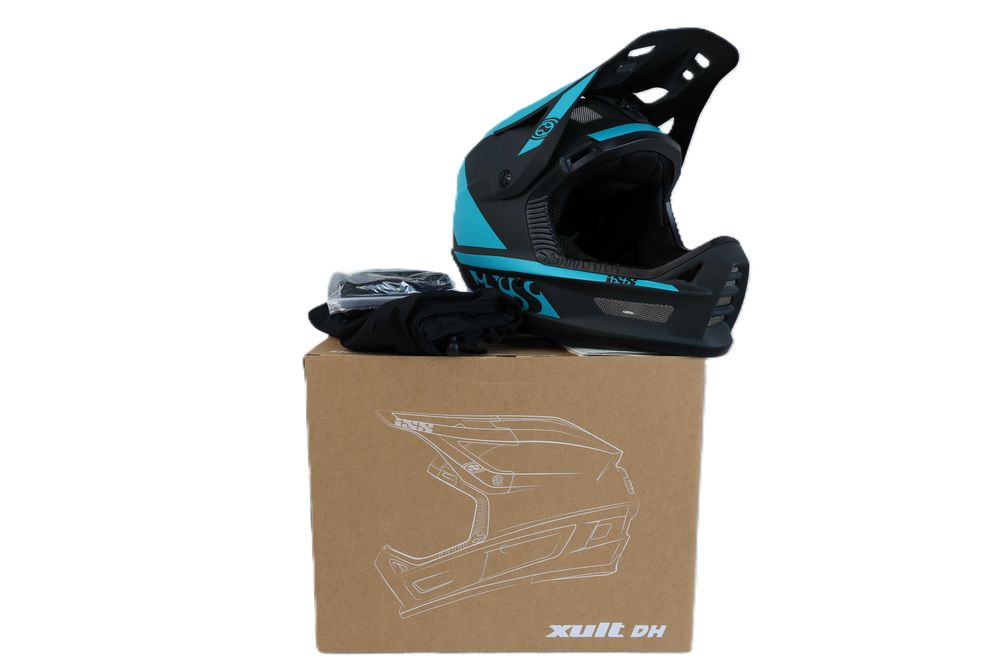 Kask iXS XULT DH Lightweight performance Full Face, lagoon,MTB 57-59cm