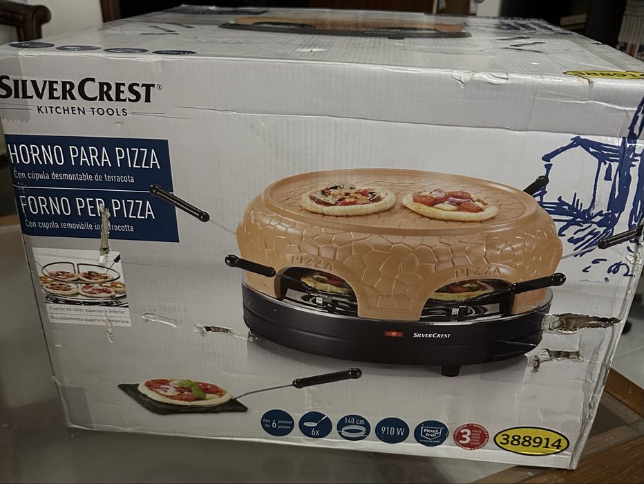 Forno Pizza selado Silvercrest