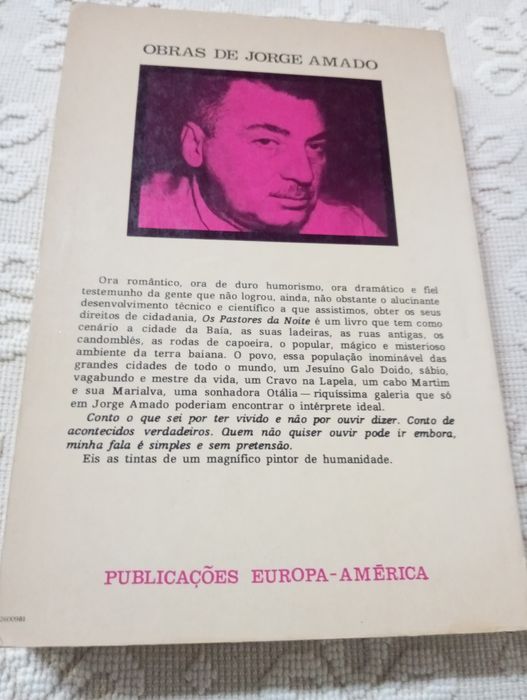 Jorge Amado -Os Pastores da Noite