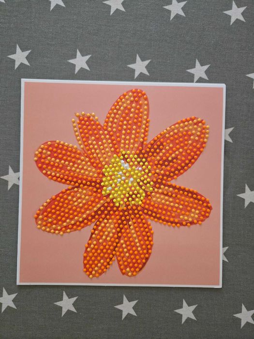 Kartki okolicznościowe, haft diamentowy.