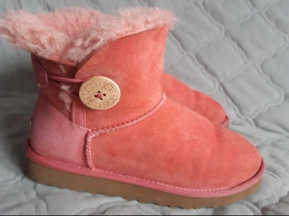 Buty UGG ocieplane za kostkę śniegowce