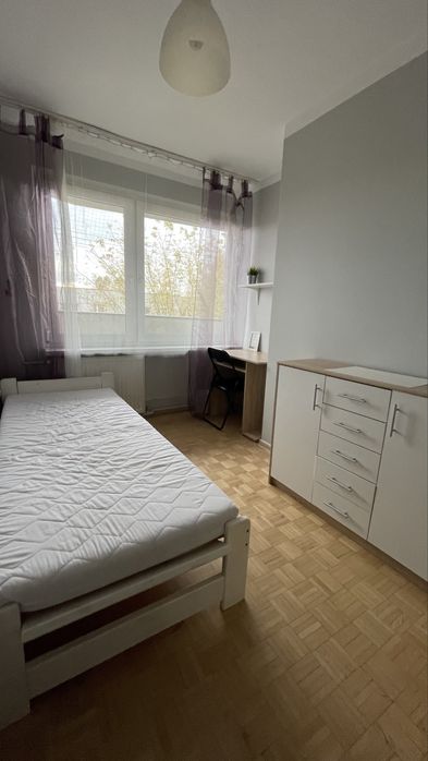 Pokój 1-os. dla studenta Świetny dojazd na uczelnie ul. Mackiewicza 25