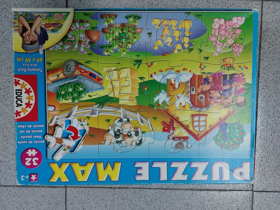 Puzzles Infantis Frozen, Mickey, Doutora Brinquedos, Bela, Animais
