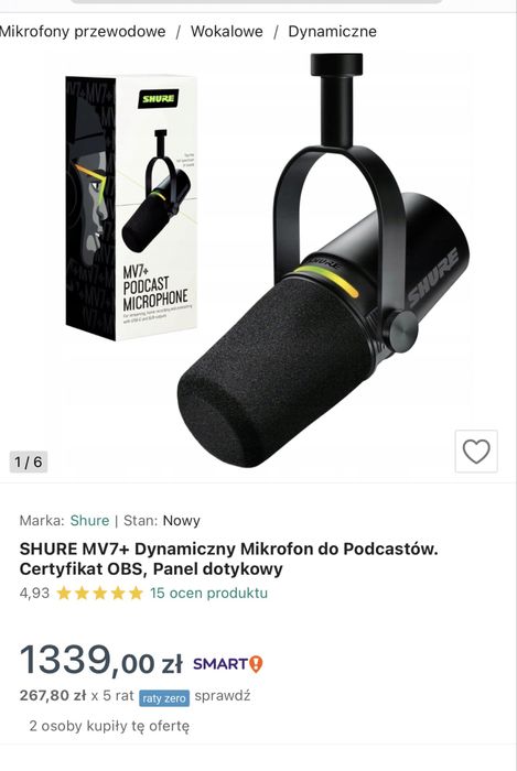 Profesjonalny zestaw wokalny